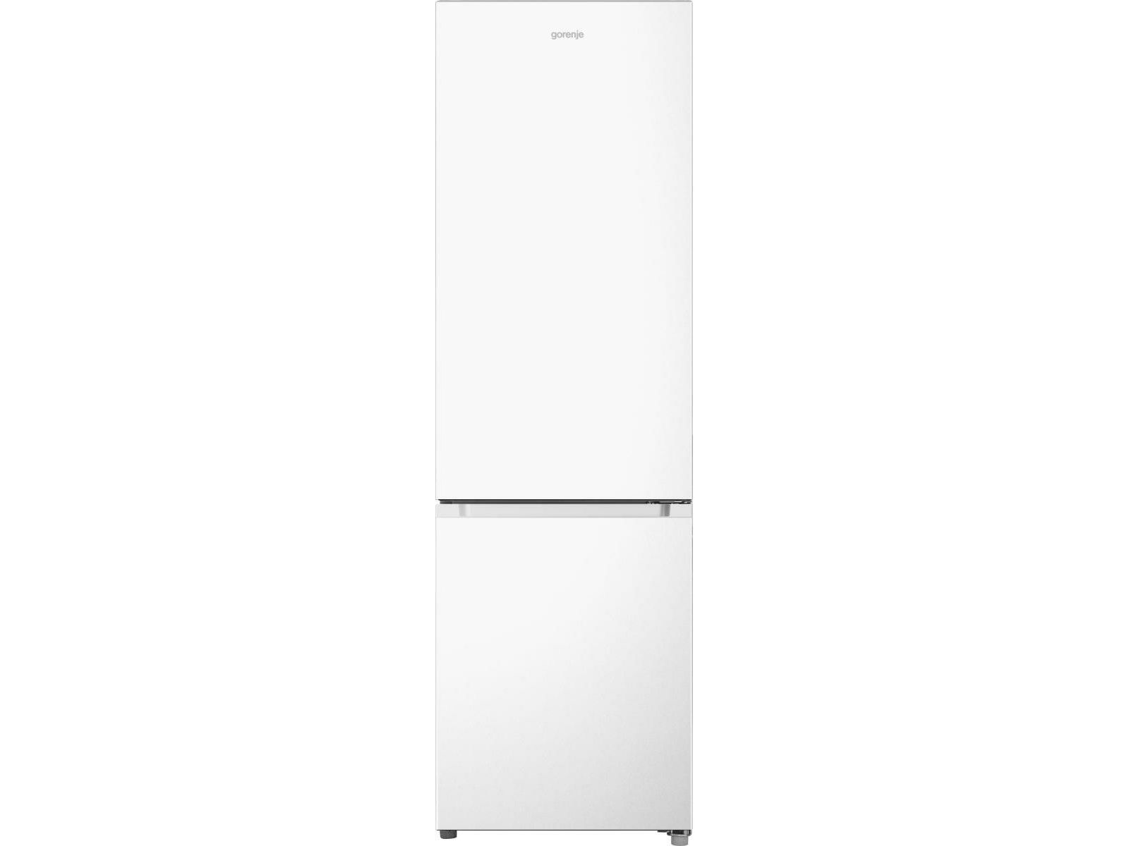 Gorenje NRK418EEW4, 255 L, No Frost (køleskab), SN-ST, 4 kg/24t, E, Hvid billede 1