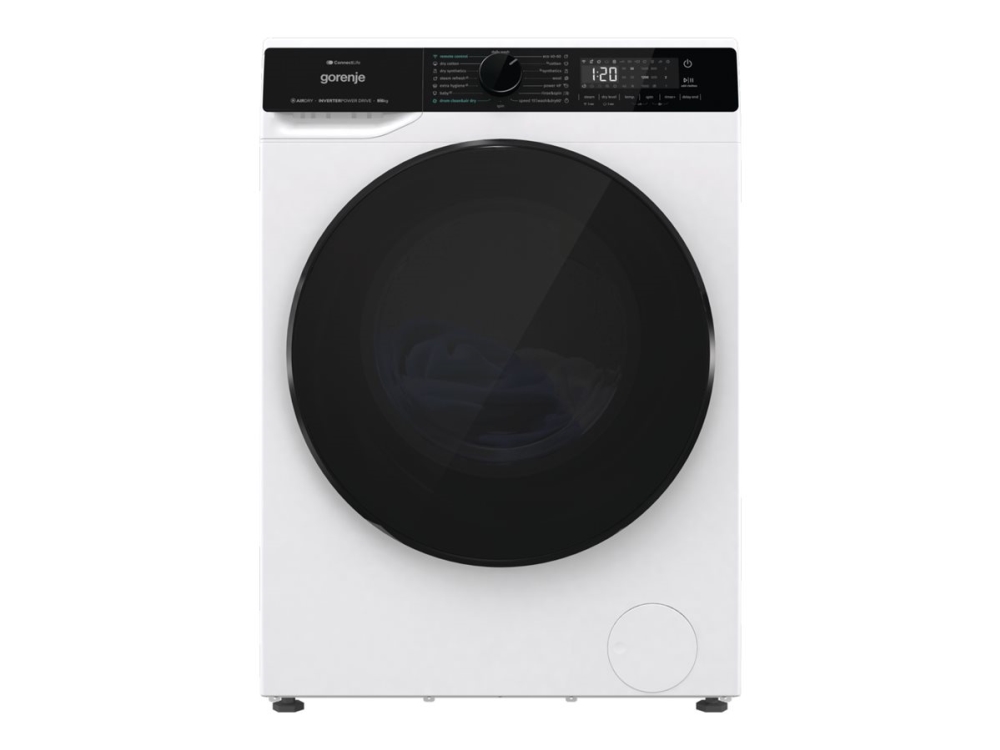 Gorenje G600 WD2PA964ADW - Vaske-/ tørremaskine - Wi-Fi - bredde: 59.5 cm - dybde: 59 cm - højde: 84.5 cm - frontbetjening - 60 liter - 9 kg - 1400 rpm - hvid