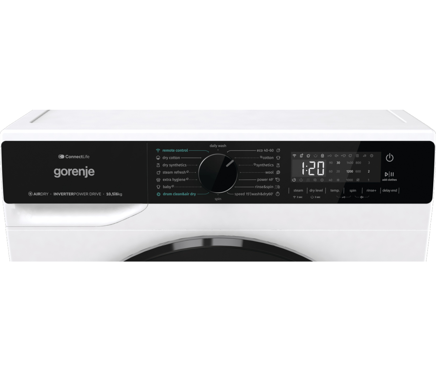 Gorenje WD2PA1X64ADW Vaske-tørremaskine