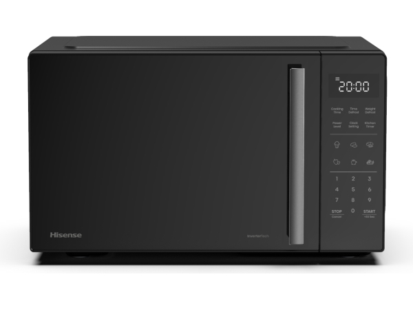 Hisense H23MOBS4HI, Bordplade, Solo mikroovn, 23 L, 900 W, Indbygget skærm, Knapper