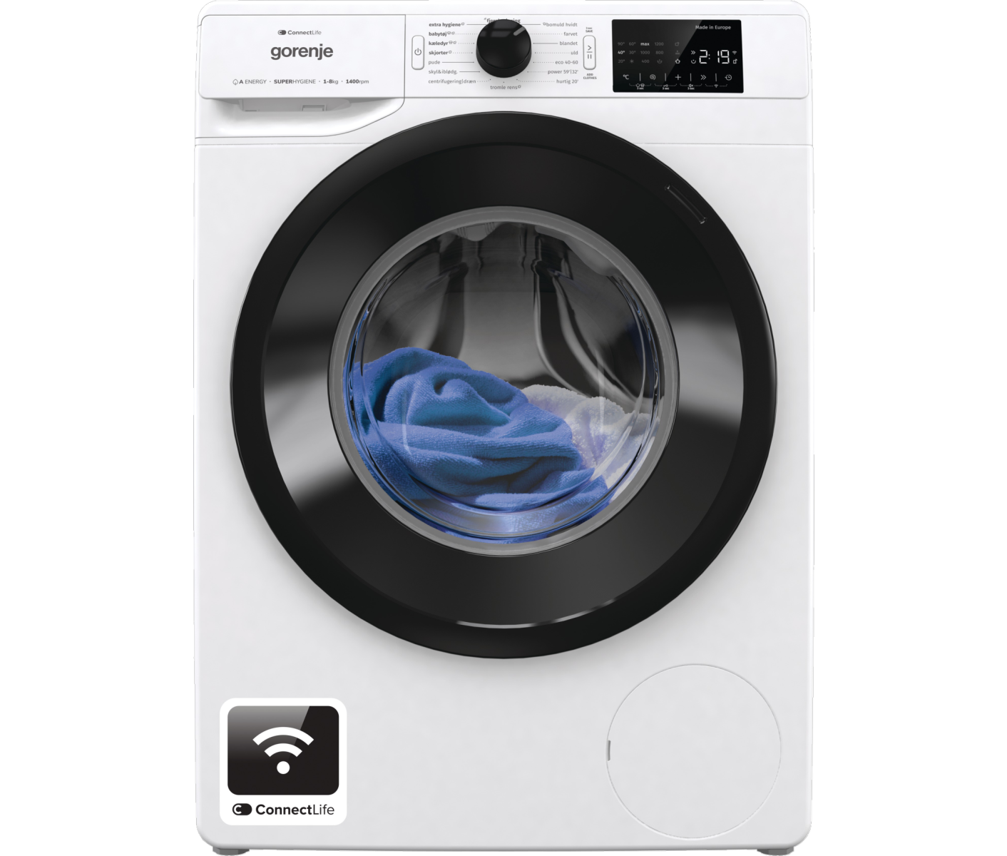 Gorenje WPNEI84A1DS Vaskemaskine