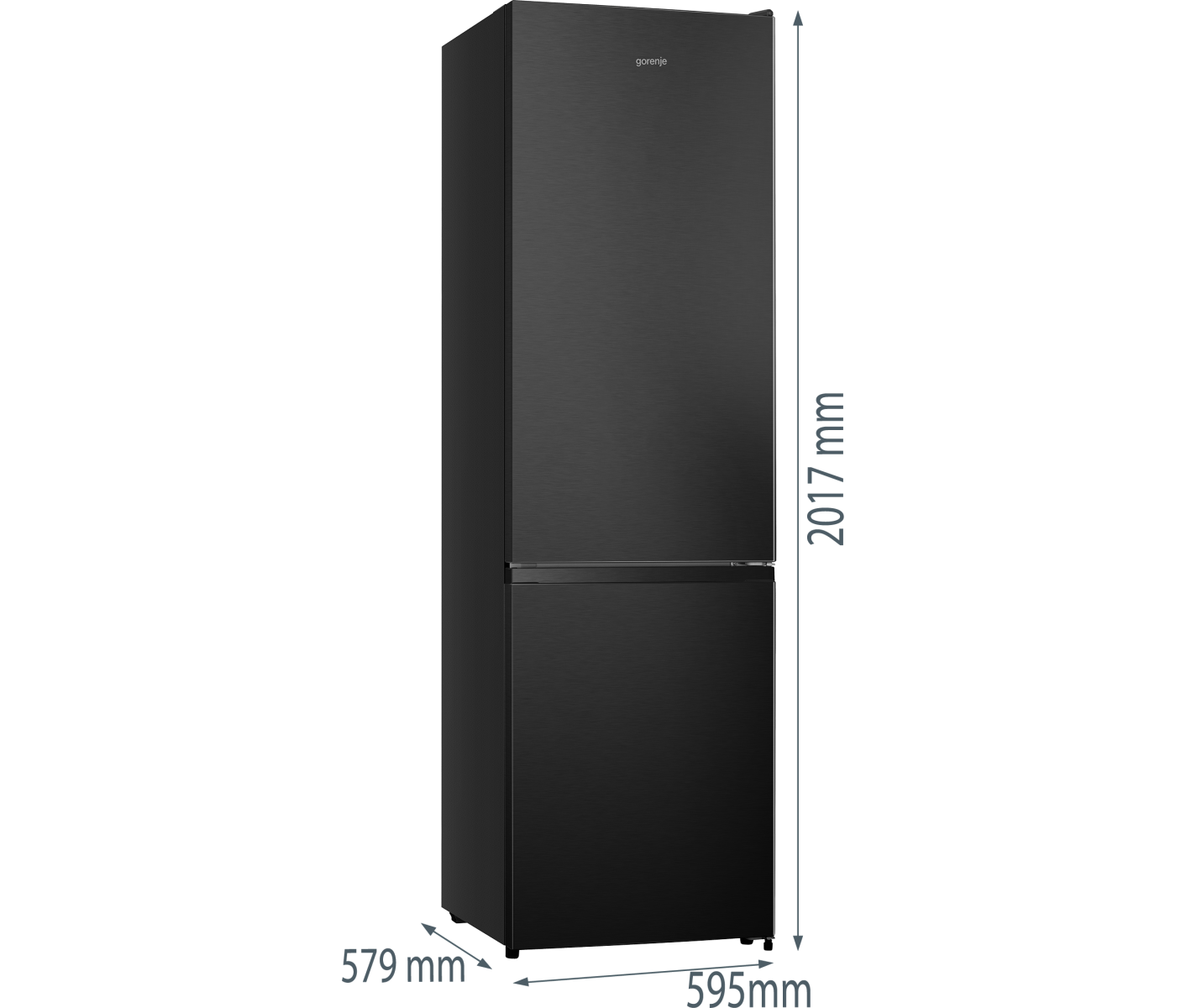 Gorenje NRK620AA1BXL4 Køle-fryseskab