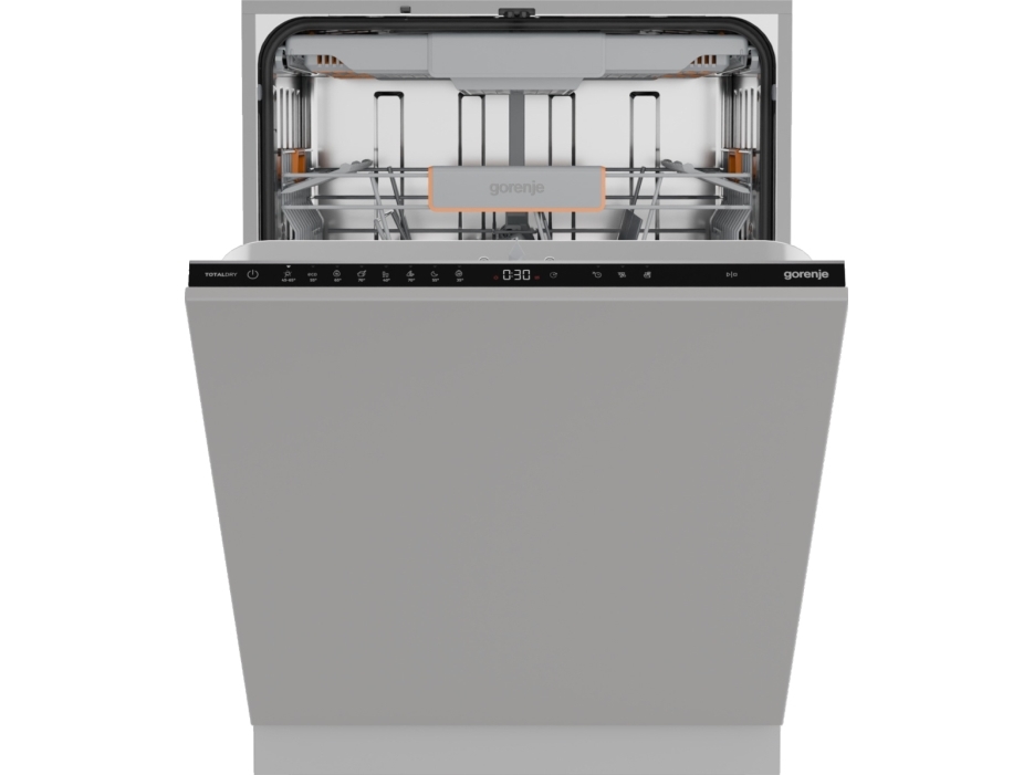 Gorenje G600 Opvaskemaskine GV663B65XXL, Fuldt indbygget, Fuld størrelse (60 cm), Berøring, 1,5 m, 1,75 m, 1,5 m