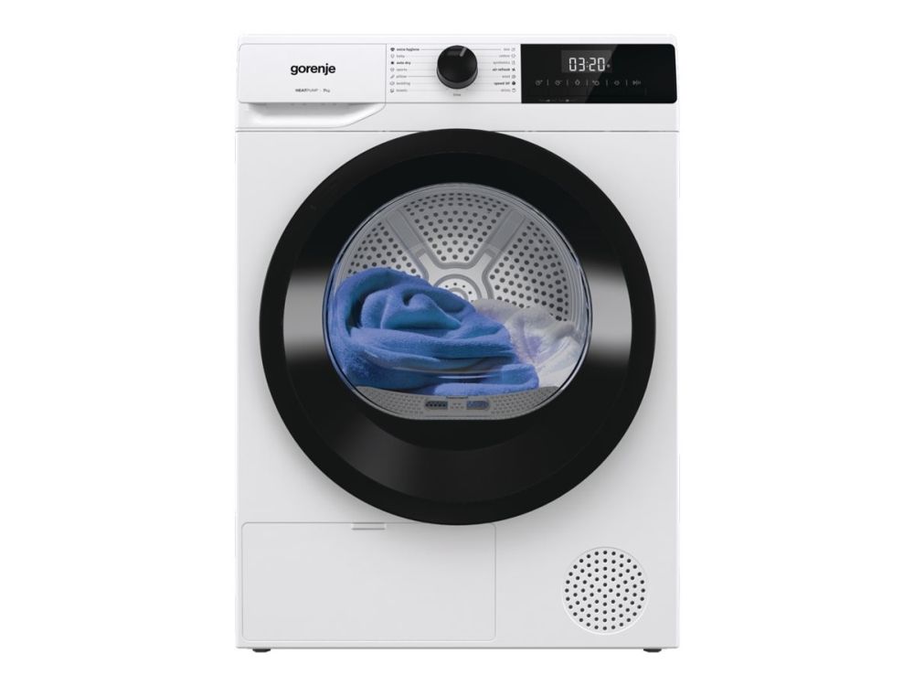Gorenje G200 D2HNE7E - Tørremaskine - bredde: 59.5 cm - dybde: 54 cm - højde: 84.5 cm - frontbetjening - hvid