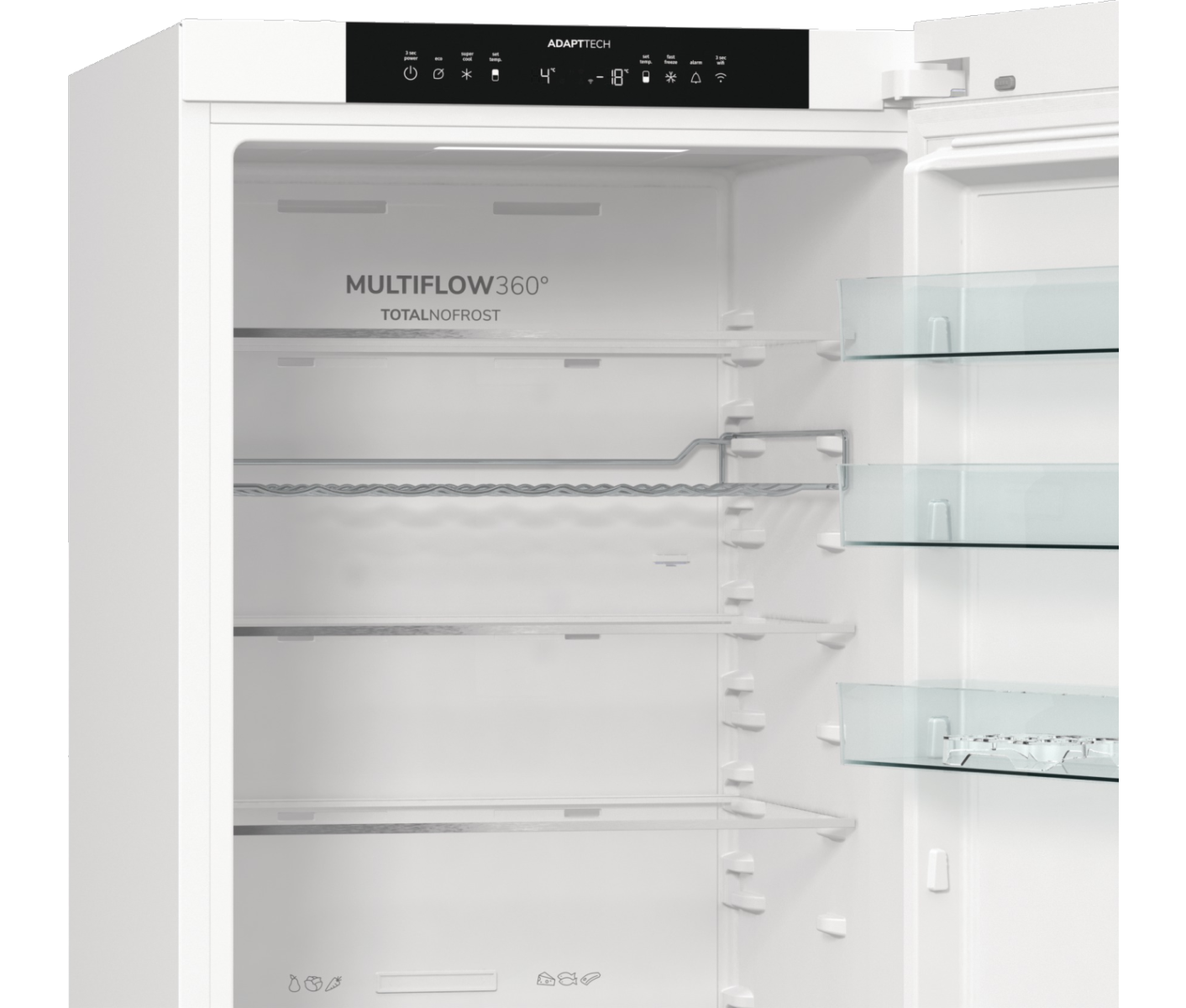 Gorenje NRB62C6W4WFE   Køle-fryseskab billede 7