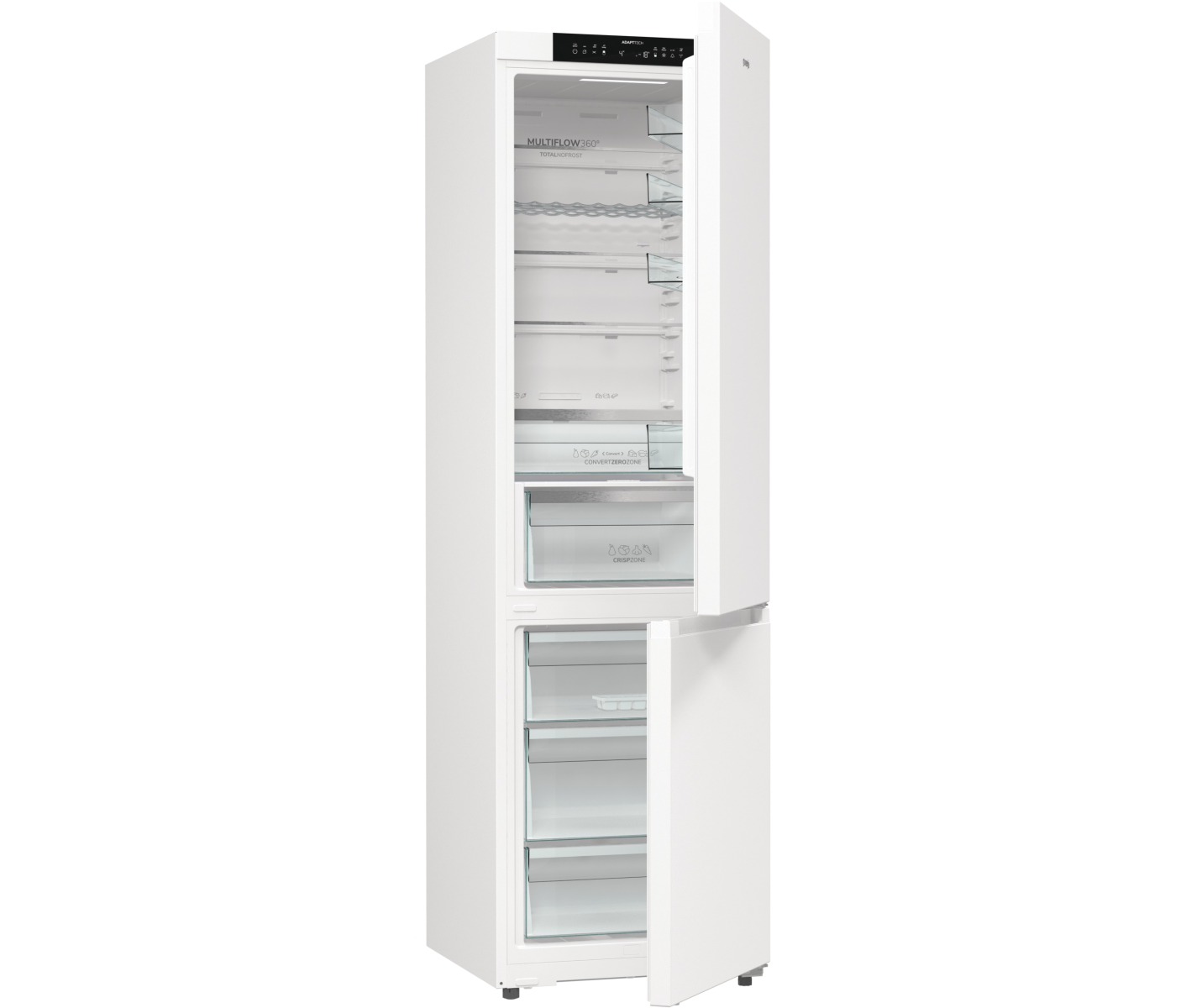 Gorenje NRB62C6W4WFE   Køle-fryseskab billede 2