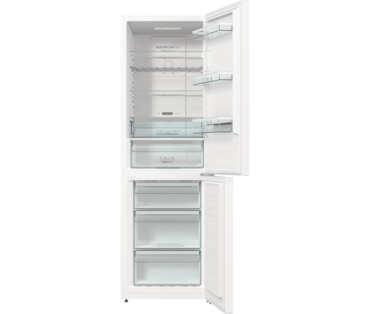 Gorenje NRK619DA2W4 Køle-fryseskab billede 9