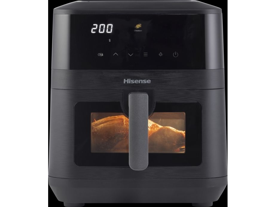 Hisense HAF2100DCD - Varmluftsrister - 7.7 liter - 2100 W - sort