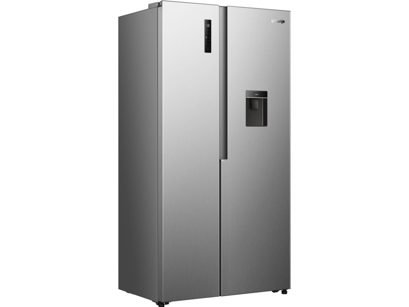 Gorenje HZF55082 NRS917E41XWD G400, Fritstående, Amerikansk dør, Grå, 2 dør(e), Berøring, LED