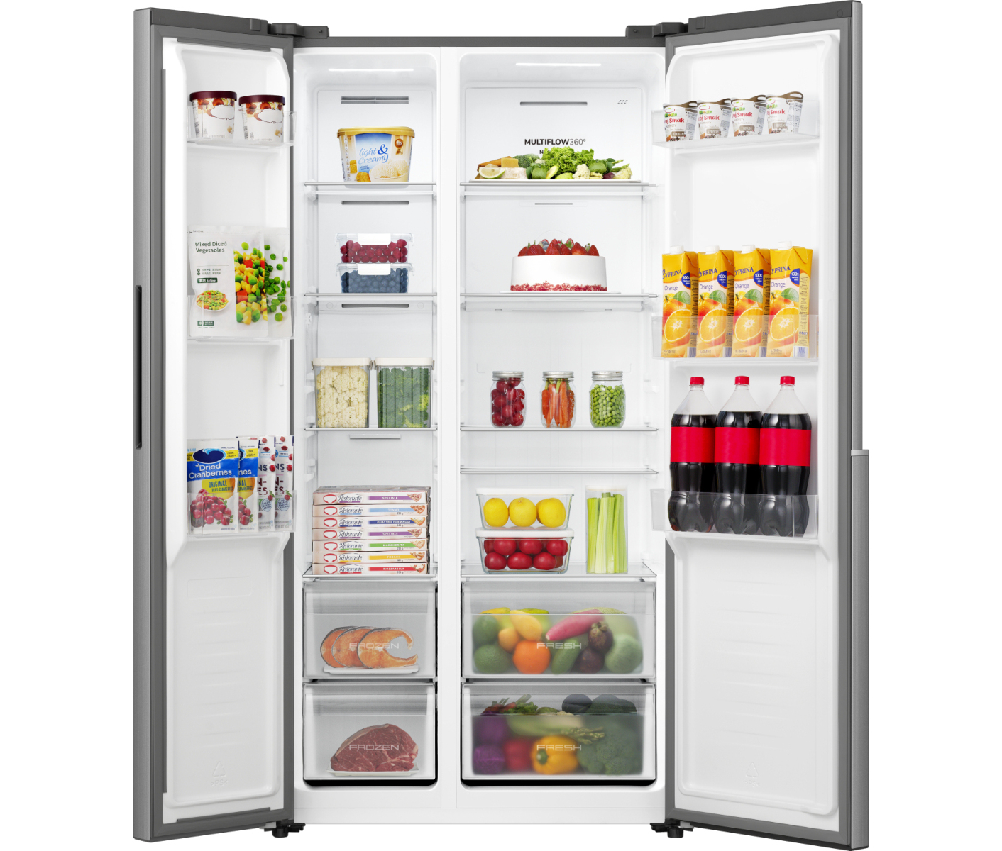 Gorenje NRS917E41X Amerikanerkøleskab billede 4