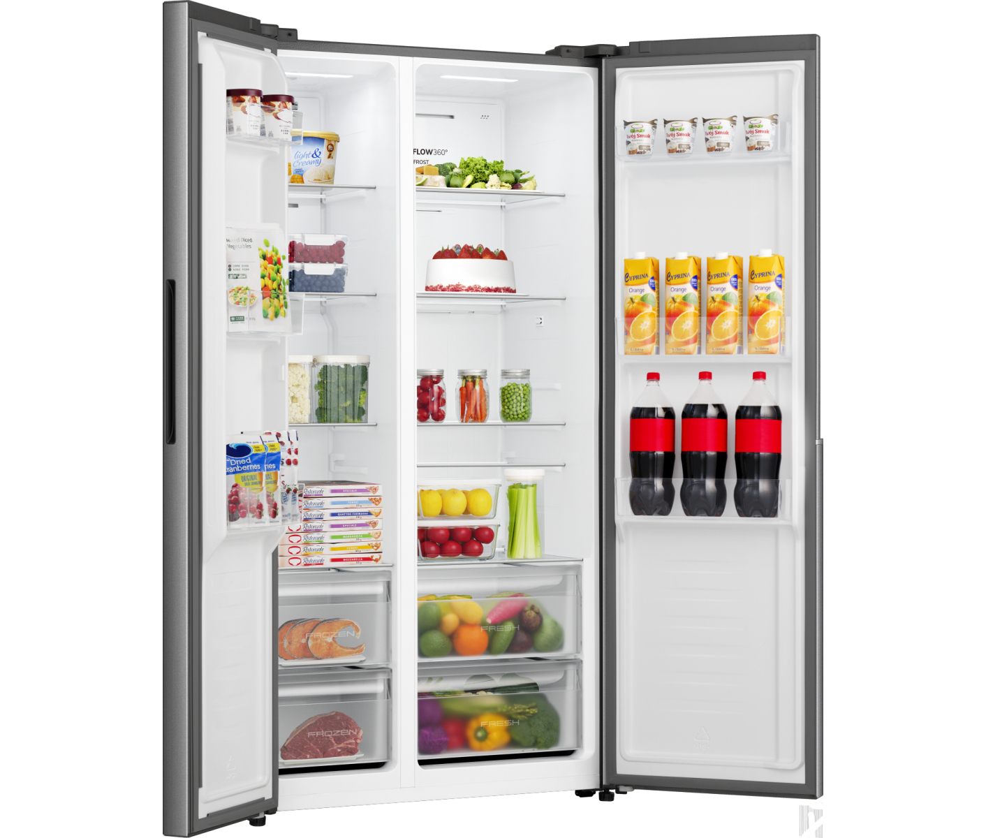 Gorenje NRS917E41X Amerikanerkøleskab billede 9