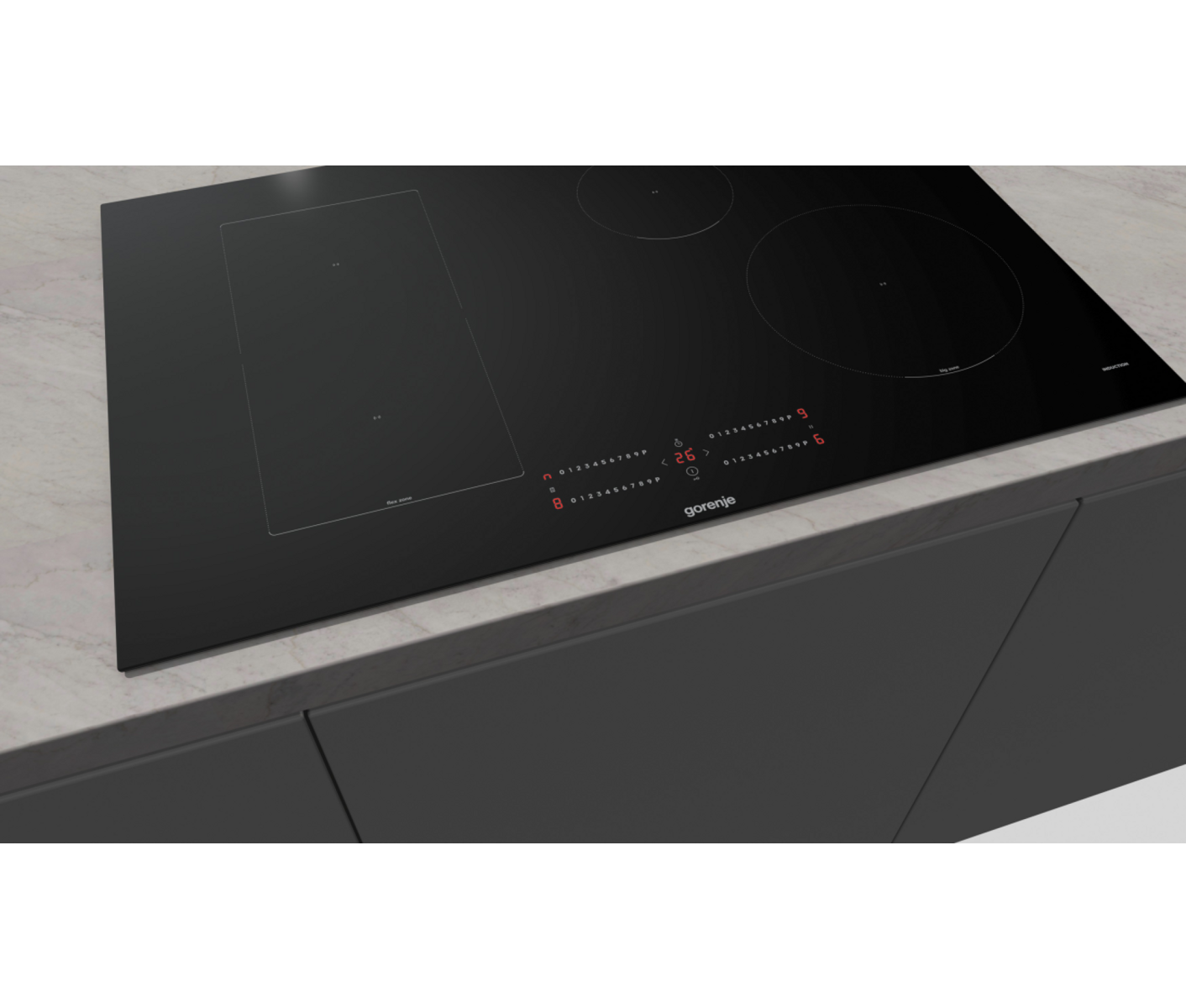 Gorenje Gic8422bsc Induktionskogeplade billede 4