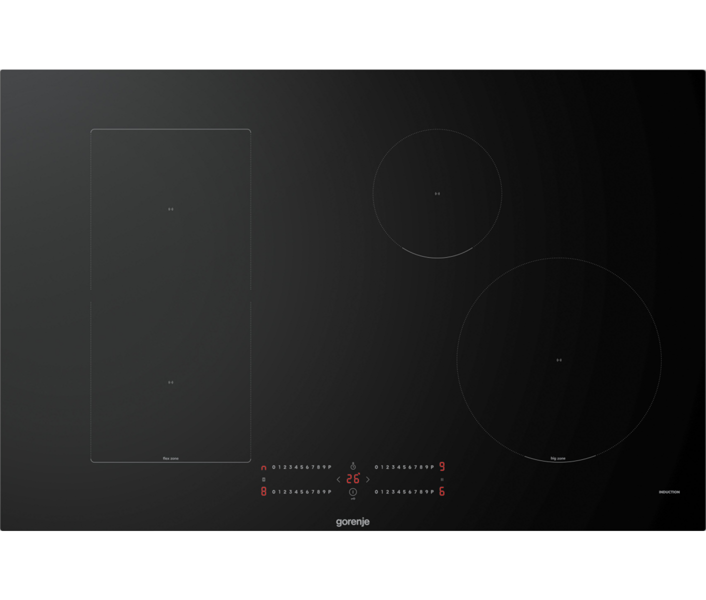 Gorenje Gic8422bsc Induktionskogeplade