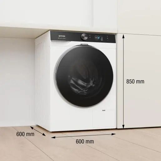 Gorenje WG814A5P5, Front-læsning, 10 kg, B, 68 dB, 1400 rpm, A billede 2