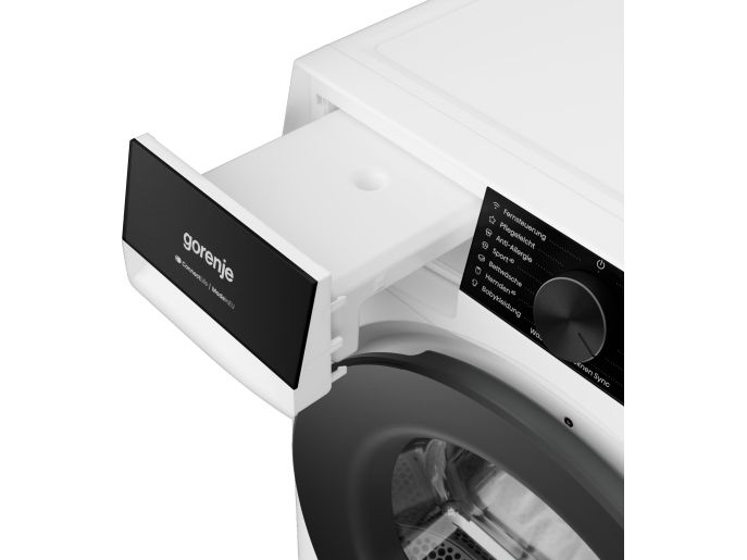 Gorenje G600 DG68C, Fritstående, Front-læsning, Varmepumpe, Hvid, Dreje, Højre