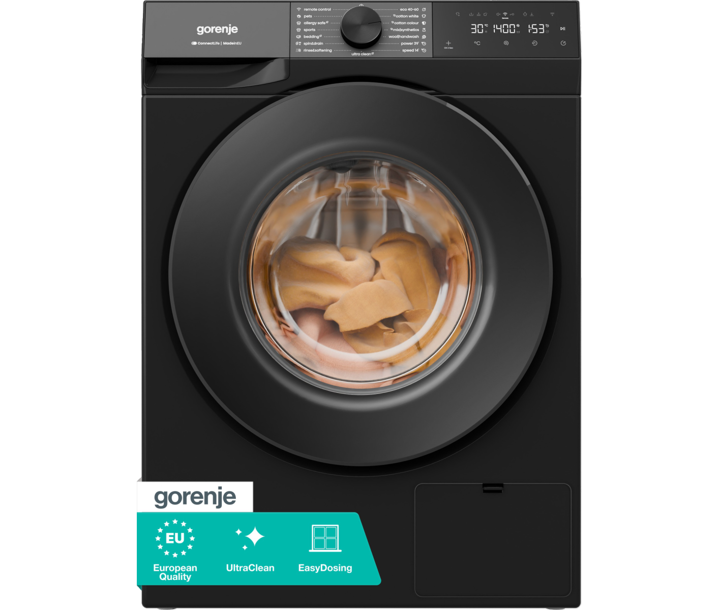Gorenje WG484A31B   Vaskemaskine billede 2