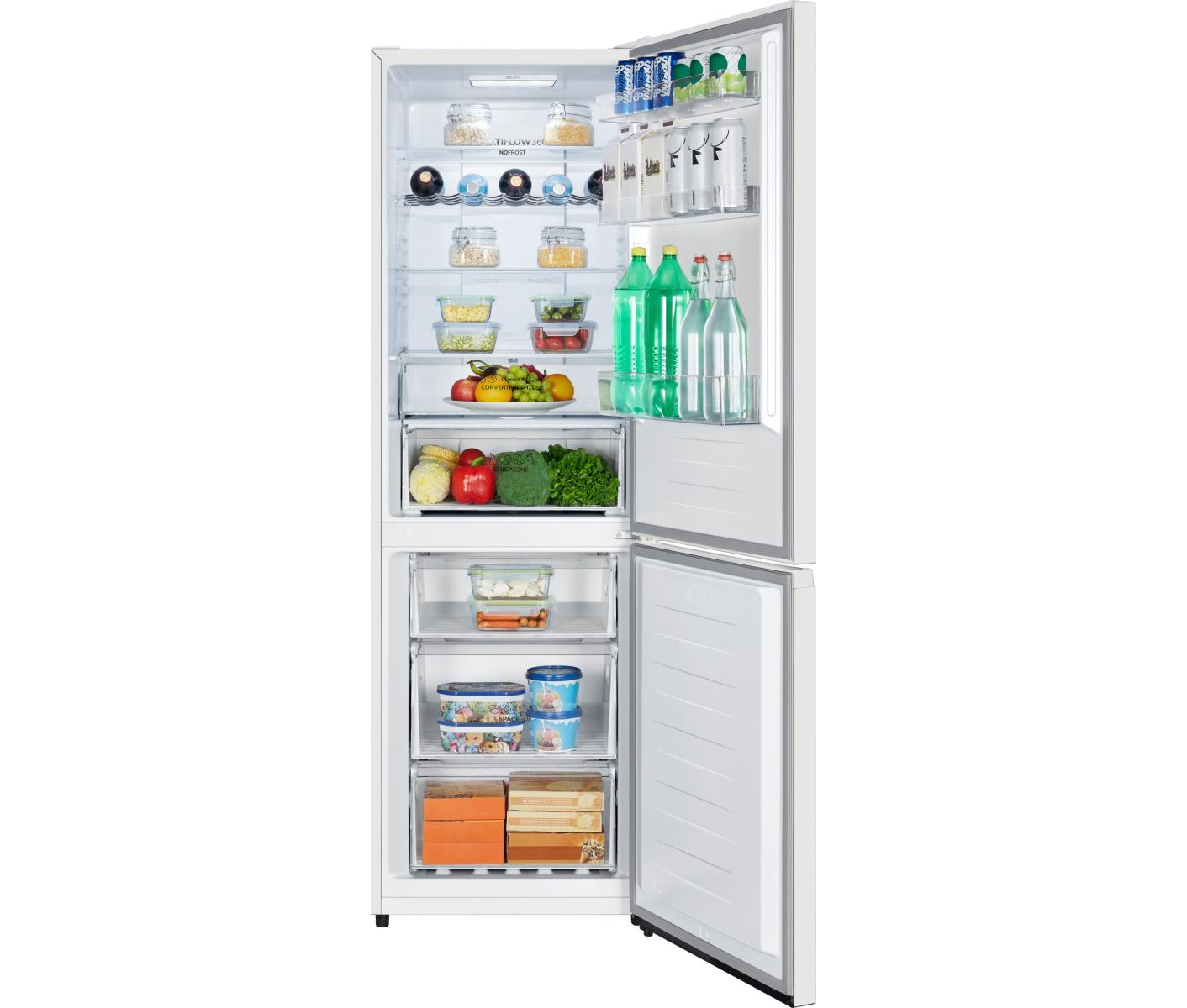 Gorenje Nrk619e6w4b Køle-fryseskab billede 2