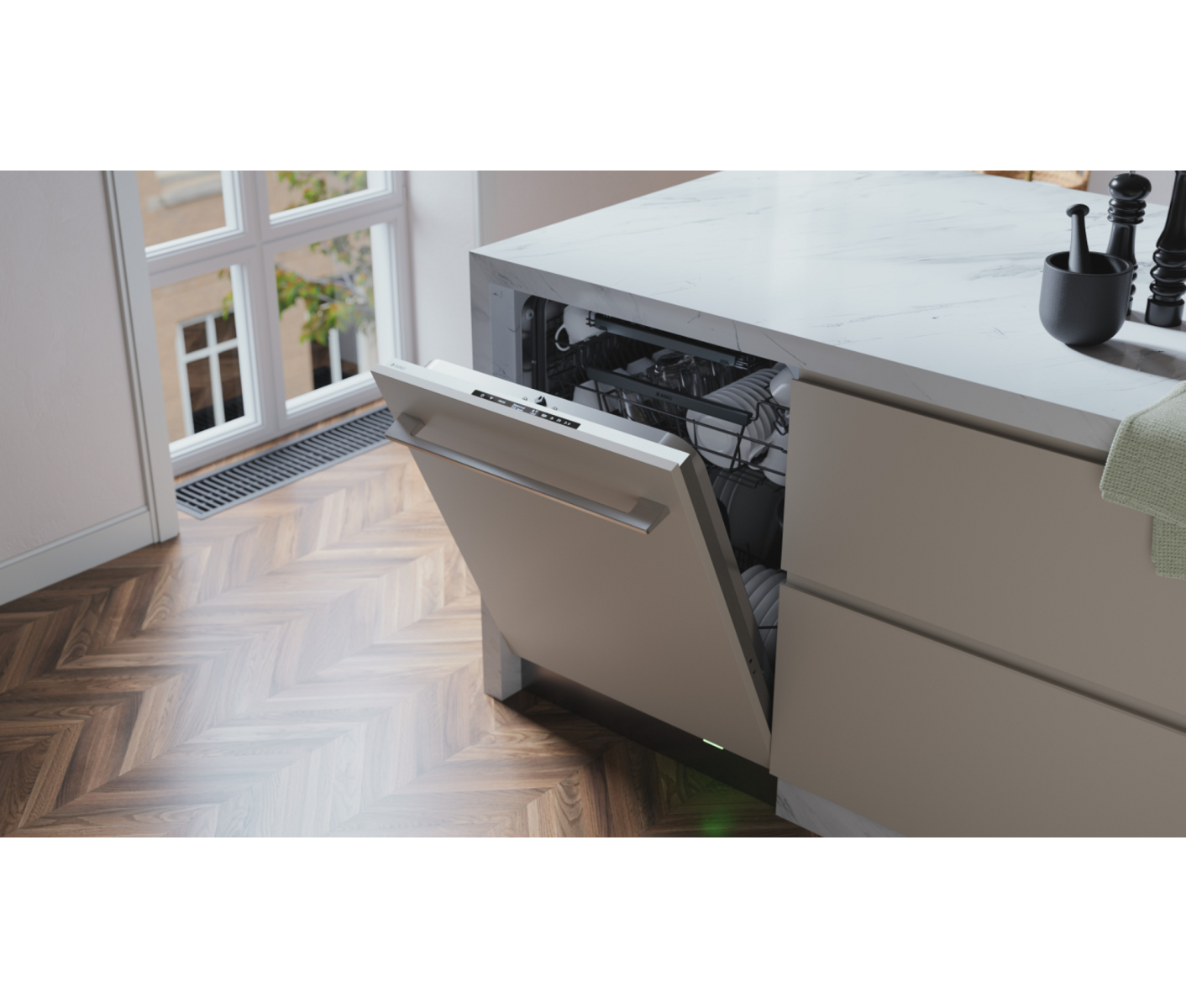 Asko DSD6444DA  Integrerbar Opvaskemaskine billede 6