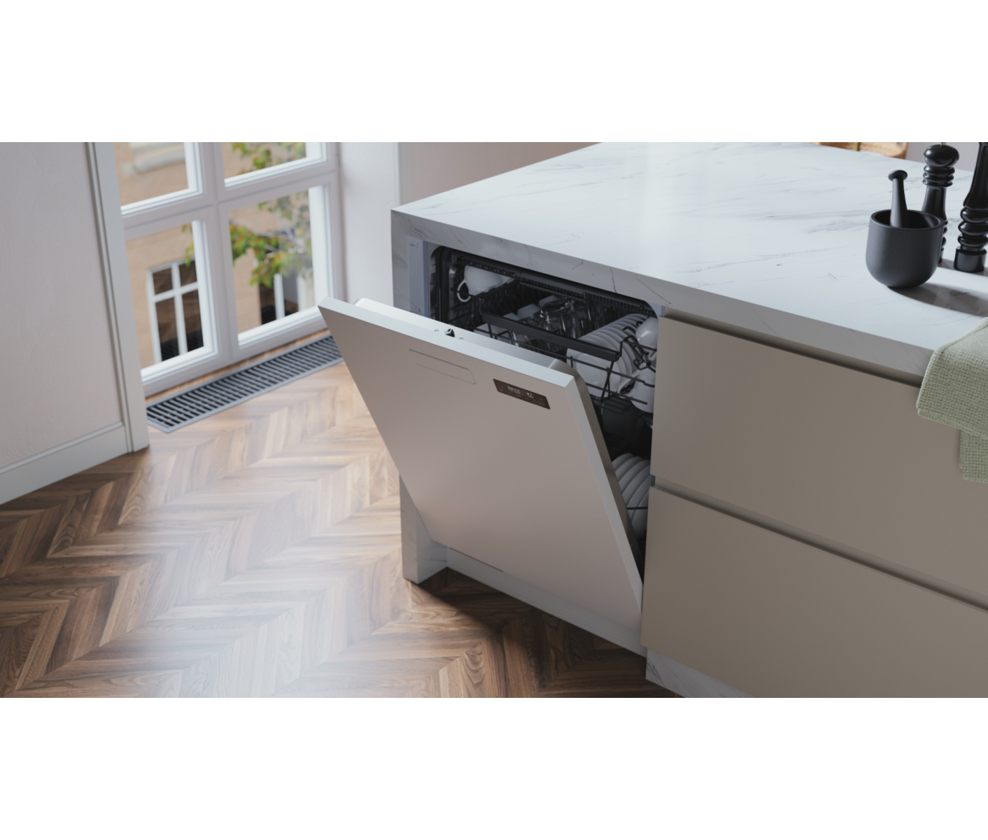 Asko DBI3344A.W  Opvaskemaskine billede 8