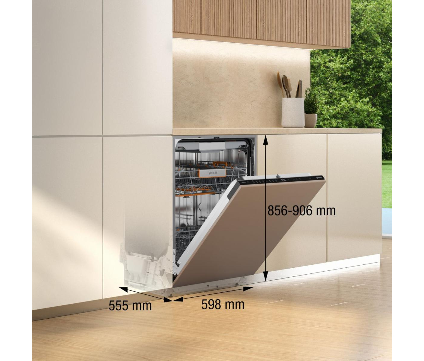 Gorenje GV6G63A60XXL  Integrerbar Opvaskemaskine billede 2