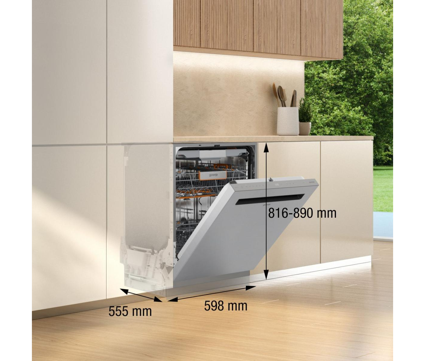Gorenje GU6G63A60X Opvaskemaskine billede 2