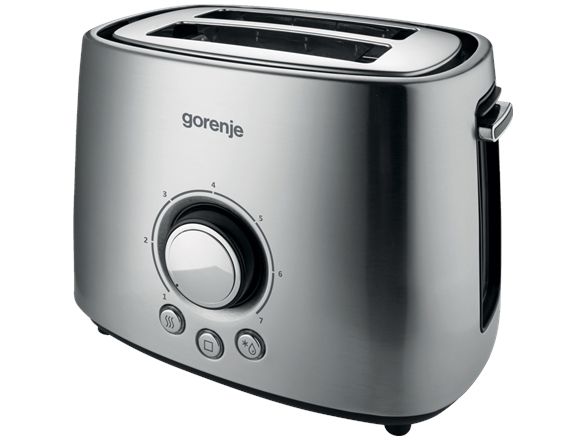 Gorenje T1000E - Brødrister - 2 skive - 2 Holdere - metal