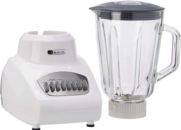 Taurus Valencia, Bordplade blender, 1,5 L, 450 W, Hvid billede 3