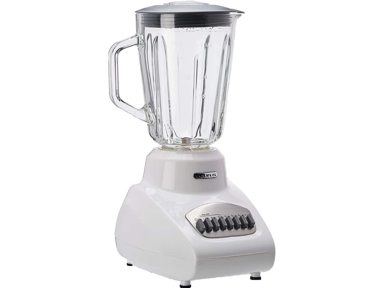 Taurus Valencia, Bordplade blender, 1,5 L, 450 W, Hvid billede 2