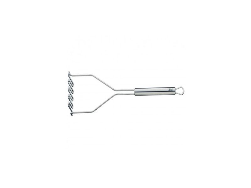 WMF 1871696030, Traditionel kartoffelmoser, Rustfrit stål, Rustfrit stål, Hængende løkke, 1 stk, 290 mm