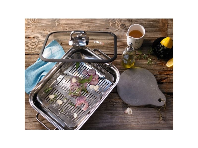 WMF 17.4101.6040 steamer pot 6.5 L Stainless steel kan bruges på induktion