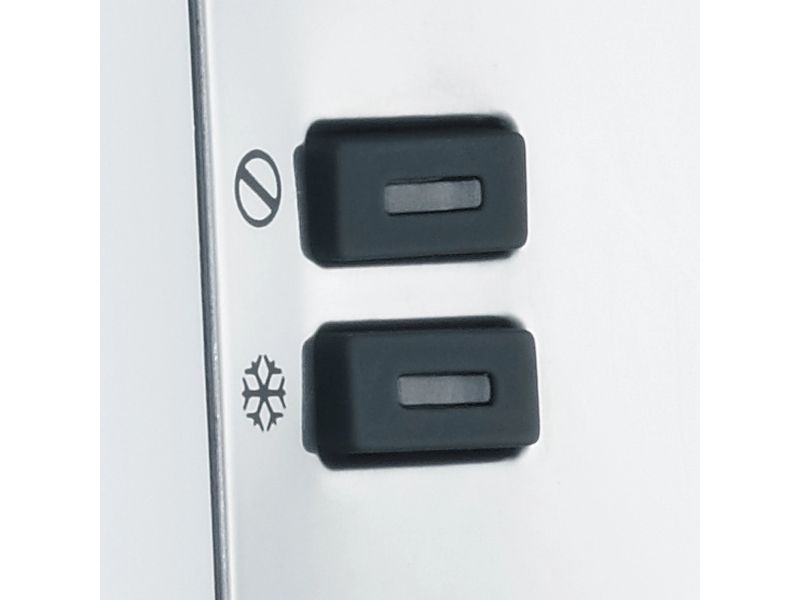 Graef TO 101, 4 skive(r), Sølv, Hvid, Aluminium, Rustfrit stål, Knapper, Dreje, 1380 W, 230 V
