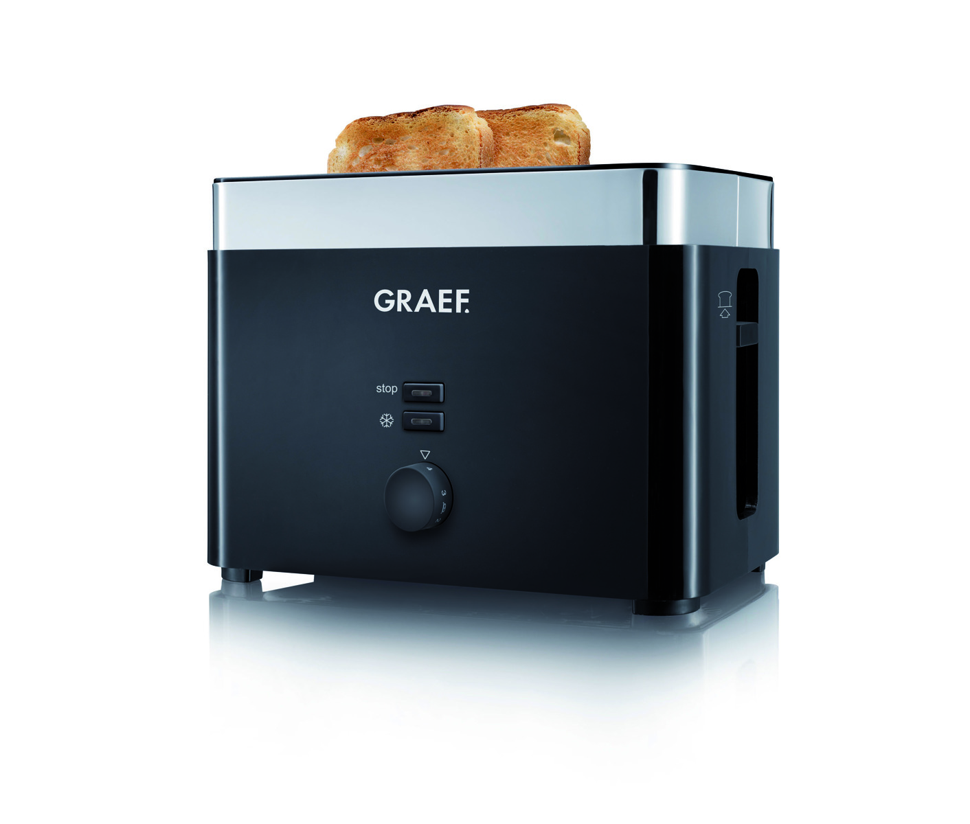 Graef GRTO62EU Brødrister - Farve: Sort
