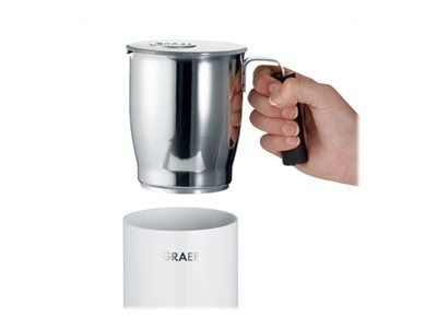 Graef Ms701eu Milk Frother White 450 Watt Mælkeskummer