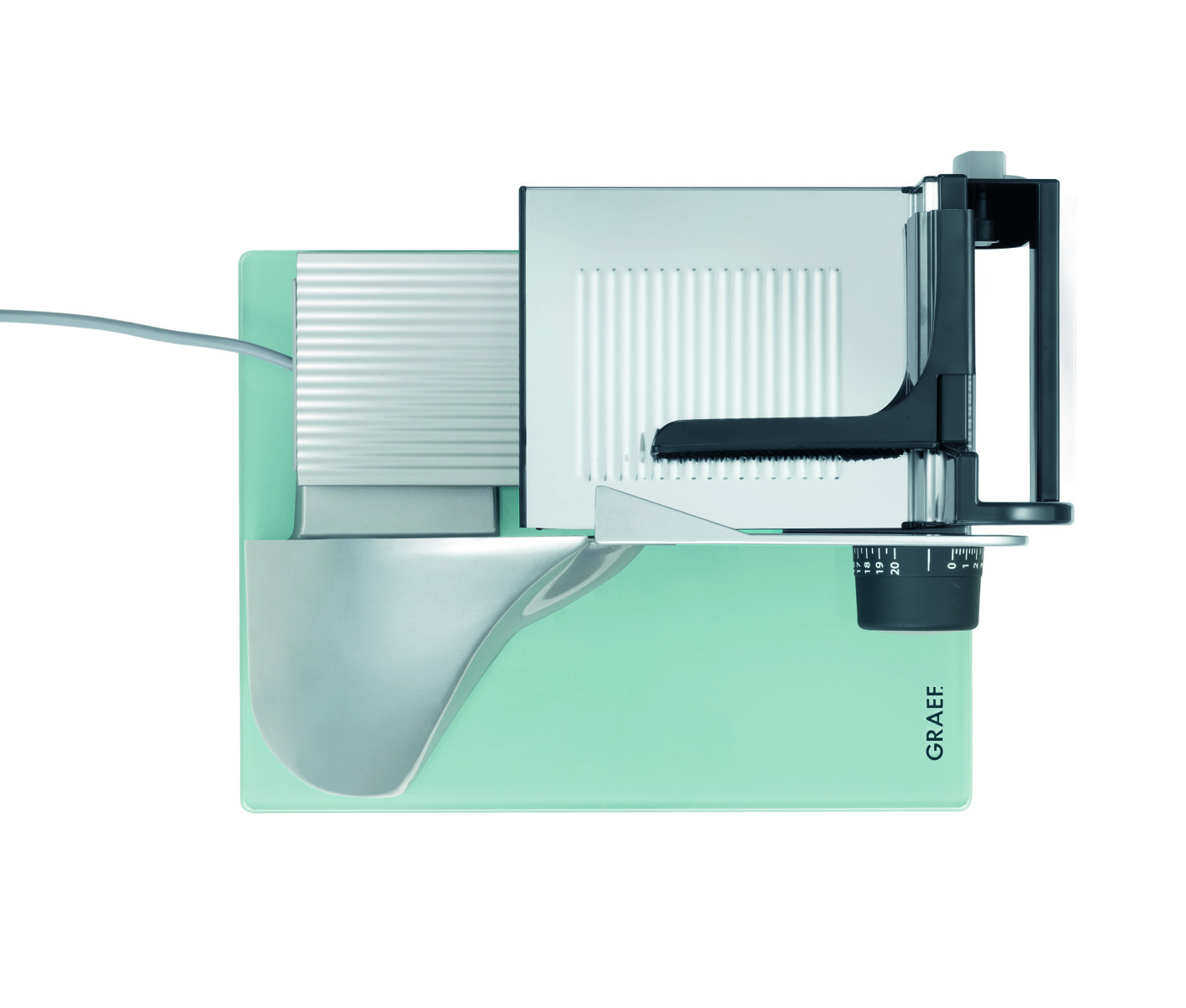 Graef C22eu Classic Silver 170 Watt Pålægsmaskine billede 1
