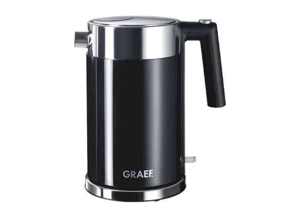 Graef Elkedel WK 62 - Rustfrit stål/akrylsort - 2150 W