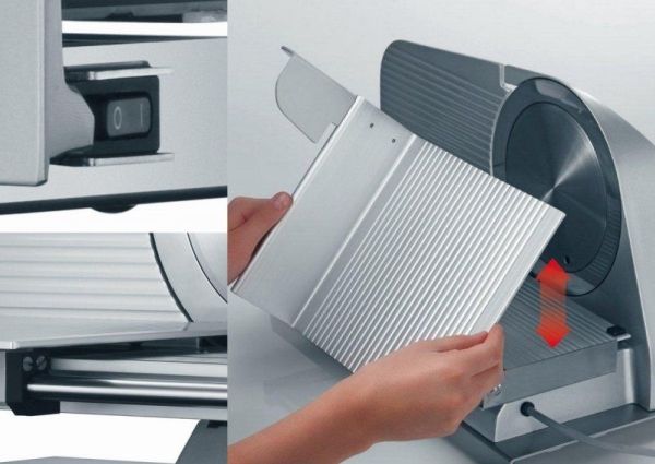 Graef Sliced Kitchen SKS 901 - Skæremaskine - 185 W
