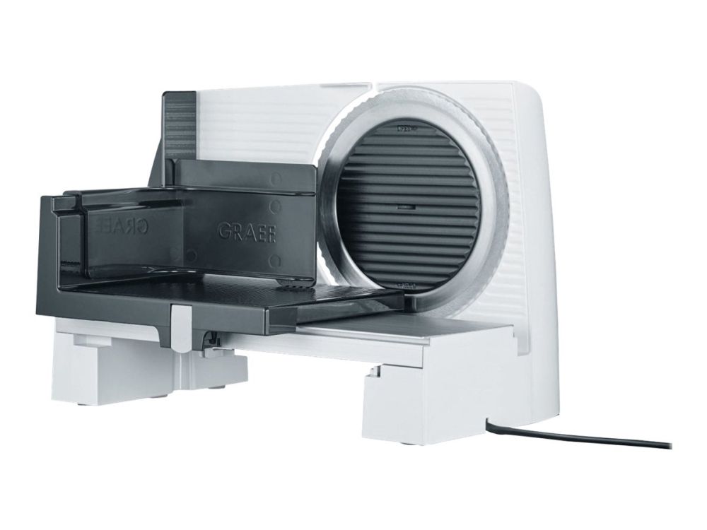 Graef Sliced Kitchen S 10001 - Skæremaskine - 170 W - hvid