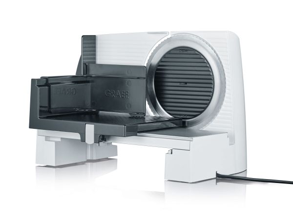 Graef Sliced Kitchen S 10001 - Skæremaskine - 170 W - hvid billede 4