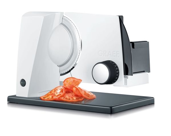 Graef Sliced Kitchen SKS S11001 - Skæremaskine - 175 W - hvid