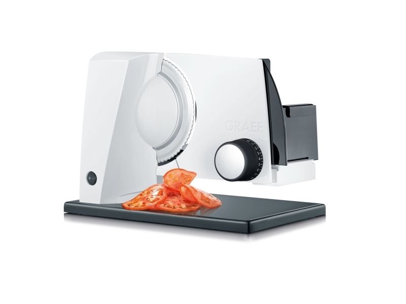 Graef Sliced Kitchen SKS S11001 - Skæremaskine - 175 W - hvid