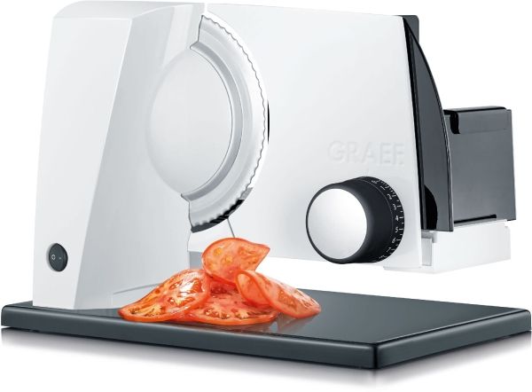 Graef Sliced Kitchen SKS S11001 - Skæremaskine - 175 W - hvid