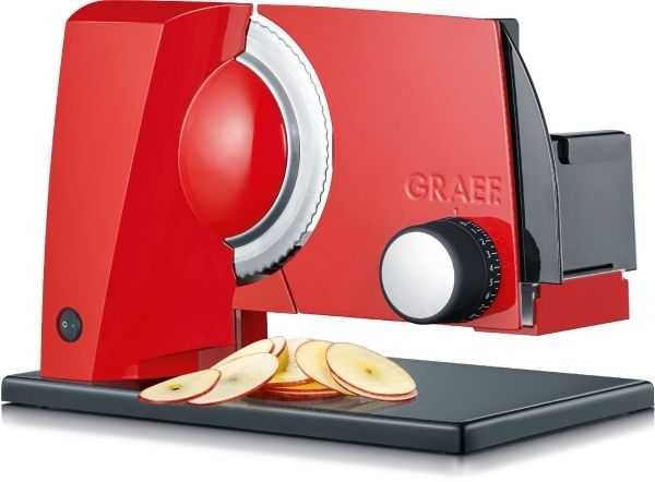 Graef Sliced Kitchen SKS S11003 - Skæremaskine - 175 W - rød