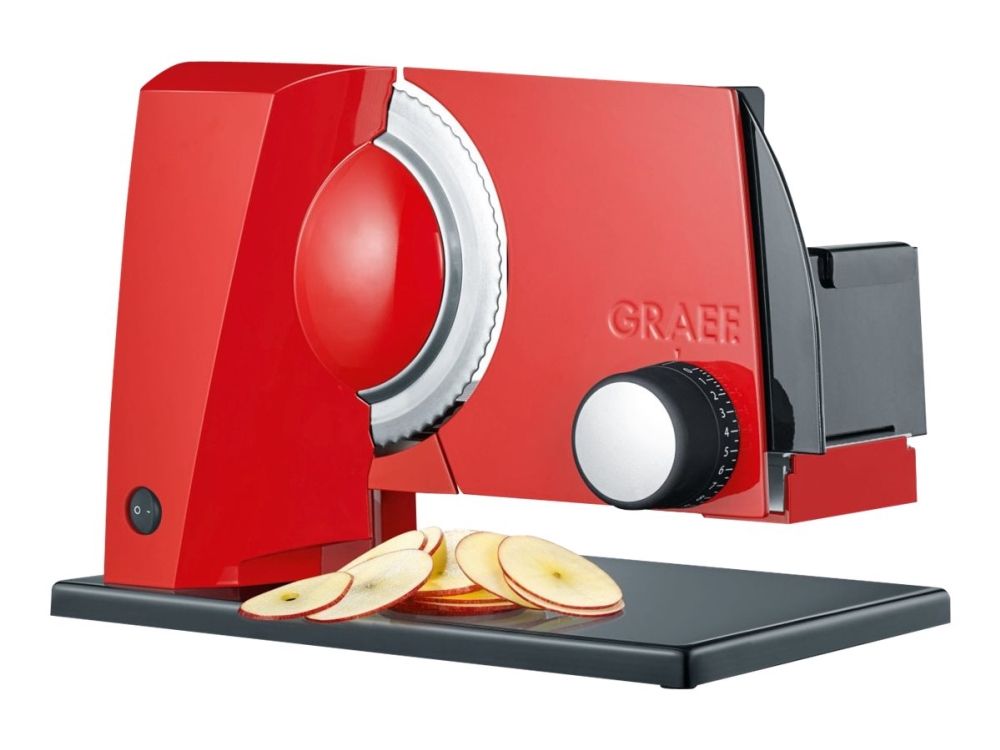 Graef Sliced Kitchen SKS S11003 - Skæremaskine - 175 W - rød