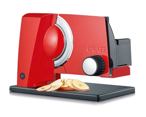 Graef Sliced Kitchen SKS S11003 - Skæremaskine - 175 W - rød