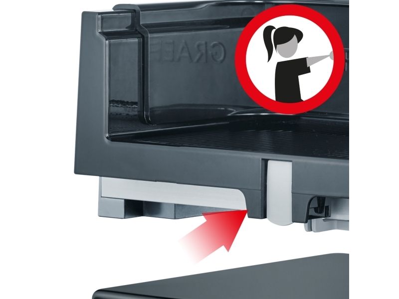 Graef S 11120 Twin, Elektrisk, Grå, Metal, Plast, Ujævn, 170 W, 230 V