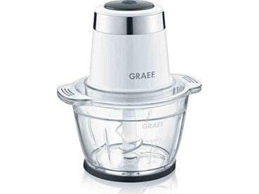 Graef CH501EU, 1 L, Hvid, Glas, Rustfrit stål, Knapper, 500 W