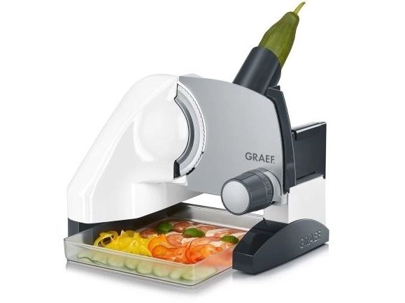 Graef SKS 500, Elektrisk, 3 cm, Sort, Rustfrit stål, Hvid, Metal, 17 cm, 170 W
