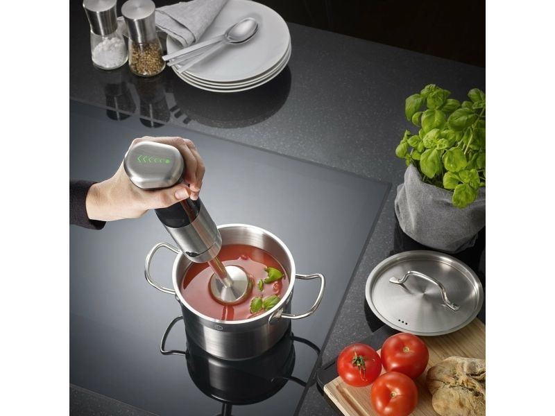 Graef HB802, Nedsænkning blender, 200 W, Sort, Rustfrit stål billede 2