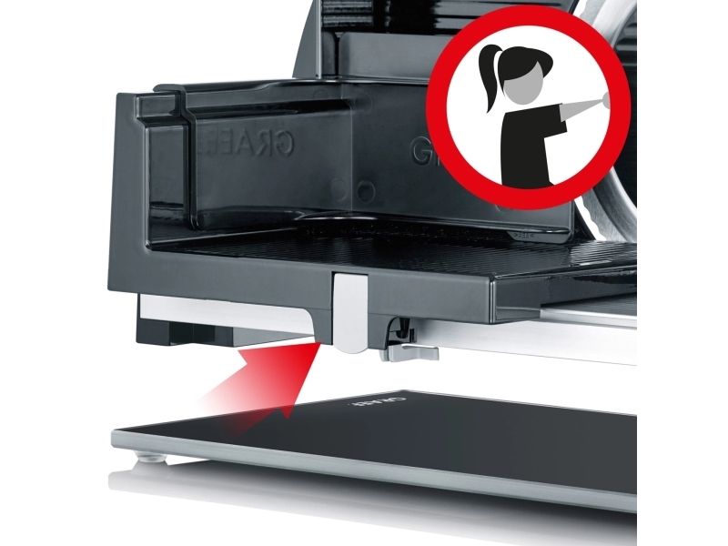 Graef STYLE TWIN S12022, Elektrisk, 2 cm, Sort, Metal, 22,5 cm, 17 cm