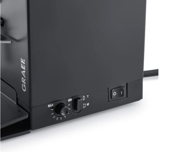 Graef CM1012, Burr kværn, 220 g, Sort, Metal, 310 W, 60 dB